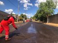 Quadra Arno 41 recebe recapeamento asfáltico da Prefeitura de Palmas