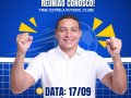 César de Lavandeira participa de encontro com Estrela Futebol Clube em Palmas