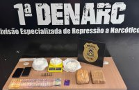 Na Capital, Polícia Civil estoura ponto de armazenamento de entorpecentes e prende homem por tráfico