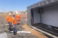 Defesa Civil Municipal combate mais dois focos de incêndio na região norte de Palmas