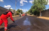 Quadra Arno 41 recebe recapeamento asfáltico da Prefeitura de Palmas