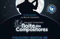 Inscrições abertas para a 2ª temporada da Noite dos Compositores em Palmas