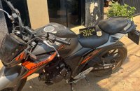 Motocicleta roubada é recuperada pela Polícia Civil em matagal na região sul de Palmas