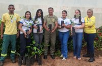 Naturatins inicia ação de educação ambiental com entrega de mudas em escolas de Caseara