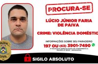 Polícia Civil procura homem investigado por violência doméstica e com mandado de prisão em aberto em Araguaína