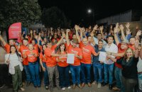 Senadora Dorinha, Sandoval Cardoso e Eduardo do Dertins levam o Movimento Medicina Já às ruas de Colinas