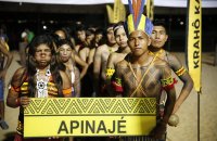 Esporte e valorização das tradições culturais marcam a abertura dos Jogos Escolares Indígenas do Tocantins